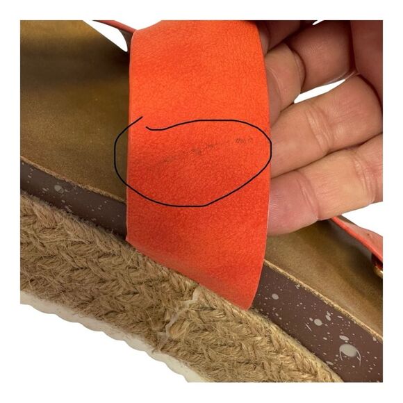 Platform Espadrille Sandals Coral Ankle Strap Buckle Summer Casual Shoes - Picture 12 of 12